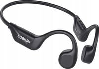 Słuchawki kostne sportowe LOBKIN X25 bezprzewodowe czarne Bluetooth IPX5