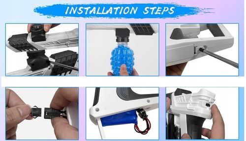 ELEKTYCZNY PISTOLET SURGE KULKI ŻELOWE WODE ORBEZZ 7-8 MM HYDROŻELOWE na Arena.pl