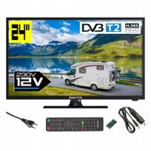 Telewizor do KAMPERA 12V 230V FHD 24'' USB HDMI