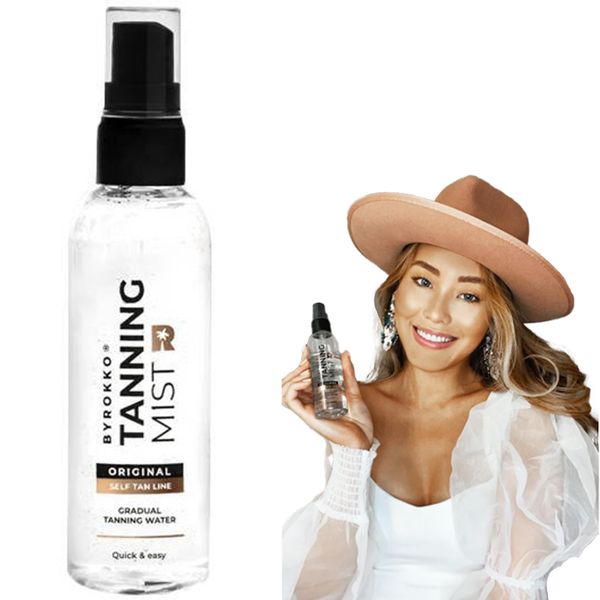Byrokko Tanning Mist Mgiełka Samoopalająca Twarz 100ml zdjęcie 11