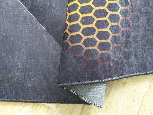 Dywan BLACK and GOLD 05 160 x 220 cm czarny na Arena.pl