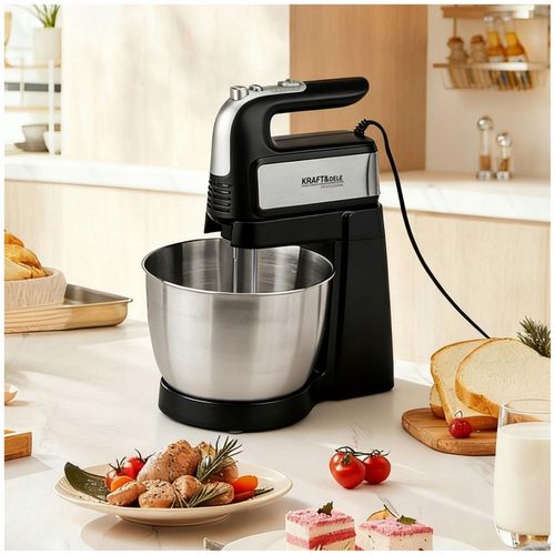 MIKSER Z MISĄ RĘCZNY WIELOFUNKCYJNY ROBOT KUCHENNY 1000W TURBO 5 na Arena.pl