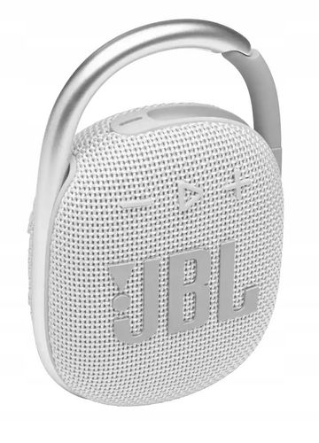 Głośnik przenośny JBL Clip 4 Bluetooth IP67 Biały na Arena.pl