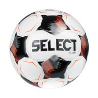 Piłka nożna Select Club v26 FIFA Basic biało-czarno-pomarańczowa 1016691/120084 r. — Rozmiar: 4