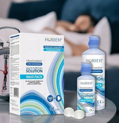 HORIEN ULTRA COMFORT MAXI PACK 360ML+ 100ML PŁYN DO SOCZEWEK na Arena.pl