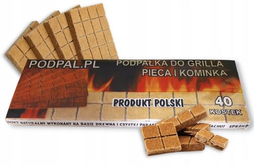 PODPAŁKA DO KOMINKA ROZPAŁKA GRILLA PIECA 800 x KOSTEK WYDAJNA OGNISKA na Arena.pl