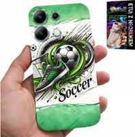 ETUI DO XIAOMI NOTE 13 PRO 5G - PIŁKA NOŻNA, FOOTBALL PIŁKA CASE + SZKŁO