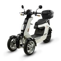 Motocykl elektryczny BILI BIKE S-WAY MAX TRÓJKOŁOWY (3000W, 40Ah, 70km/h) biało/czarny