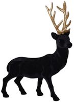 Renifer welurowy czarny
