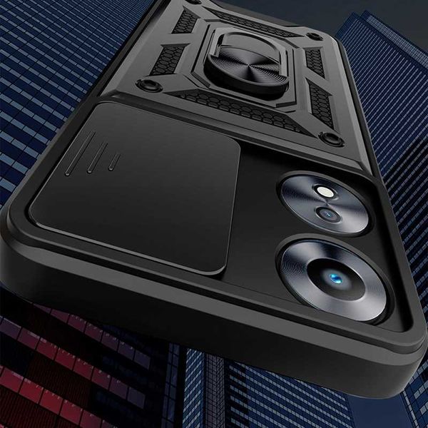 Spacecase Camring Oppo A58 4G Black zdjęcie 7