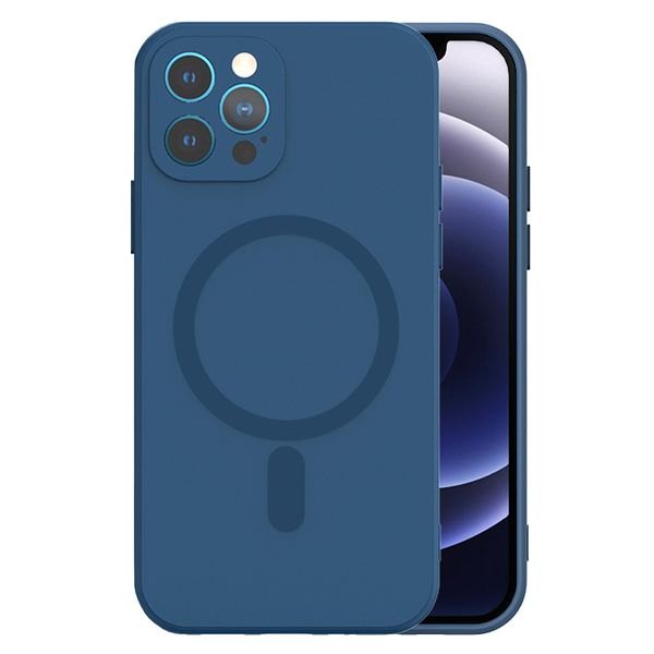 TEL PROTECT MagSilicone Case do Iphone 11 Granatowy zdjęcie 1
