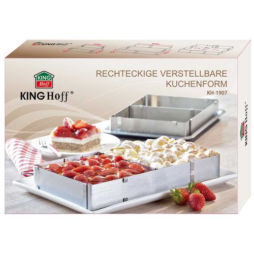 forma regulowana rant do ciast tortów kinghoff kh-1907 prostokątna na Arena.pl