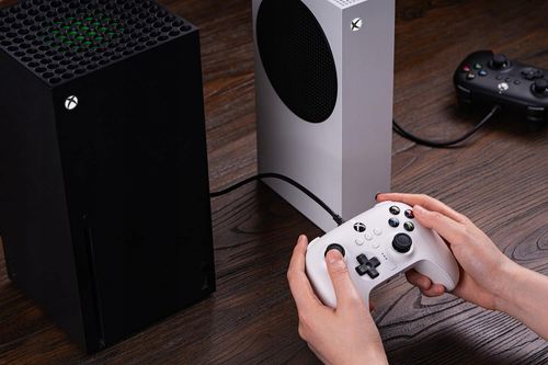 Gamepad 8BitDo Ultimate Wired Hall Effect Biały do PC Xbox Series Xbox One na Arena.pl