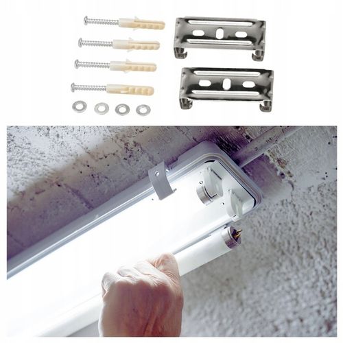 Oprawa Hermetyczna 120cm lampa + 2x świetlówki LED Wodoszczelna Do na Arena.pl