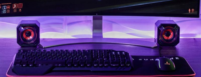 Głośniki Komputerowe 2.0 Gaming USB zdjęcie 5