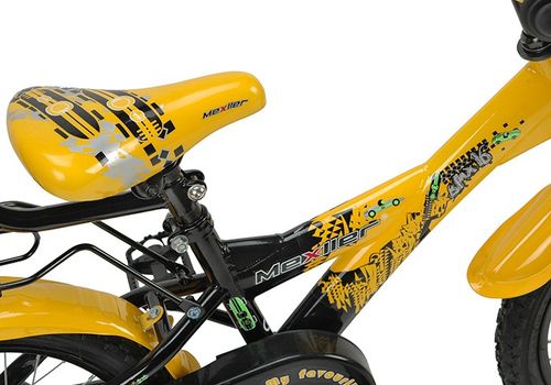 Rower 16 MEXLLER BMX żółt/czar. + koszyk na Arena.pl