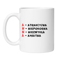 KUBEK Z IMIENIEM "ANNA"