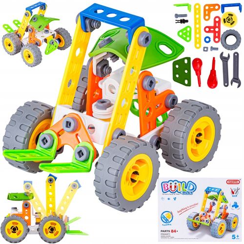 KLOCKI KONSTRUKCYJNE POJAZD BUDOWLANY DO SKRĘCANIA na Arena.pl
