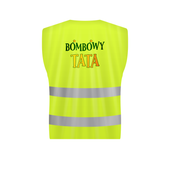 kamizelka odblaskowa "bombowy tata"