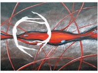 50X70CM TANIEC TONI OBRAZ POKOJU DREWNINE