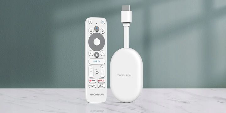 TV Stick THOMSON Cast 150 SMART TV 4K Google TV ANDROID Box Chromecast zdjęcie 3