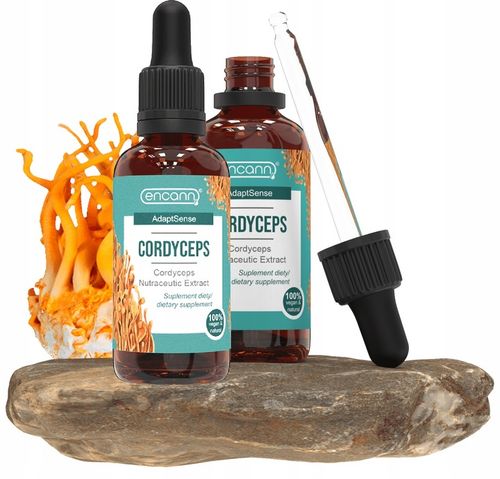 Encann Cordyceps (Maczużnik Bojowy) - silny ekstrakt w kroplach 50 ml na Arena.pl