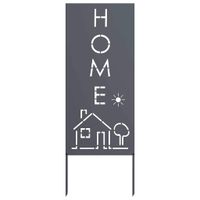 Dekoracyjny panel ogrodowy Antracyt 50 x 140 cm