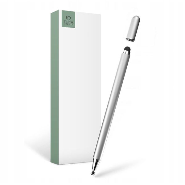 TECH-PROTECT MAGNET STYLUS PEN SILVER zdjęcie 1