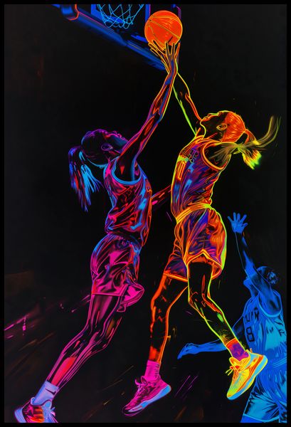 Plakat 67,5x100cm Mecz W Kosza zdjęcie 2