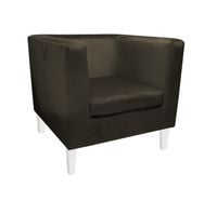 Fotel Monaco nogi białe MG05