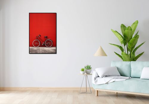 Plakat 61x91,5cm Czerwony Rower na Arena.pl