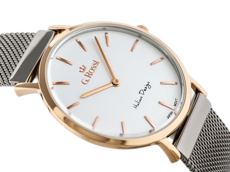 ZEGAREK G. ROSSI - 10771B-3B4 (zg717g) + BOX zdjęcie 3