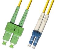 MicroConnect SC/APC-LC/UPC 0.5m OS2 Fibre