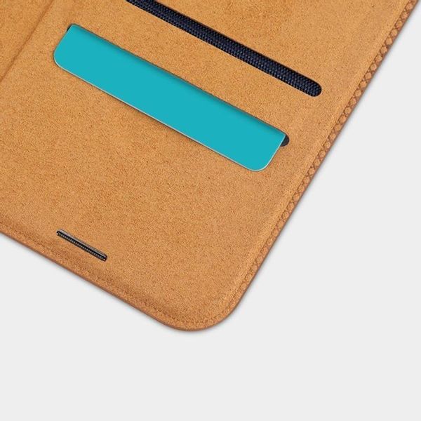 Nillkin Qin Leather Case - Etui Apple iPhone 12 Pro Max (Red) zdjęcie 6