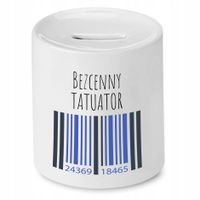 Dla Tatuażysty Prezent Skarbonka Bezcenny Tatuator Z Nadrukiem Ze Zdjęciem