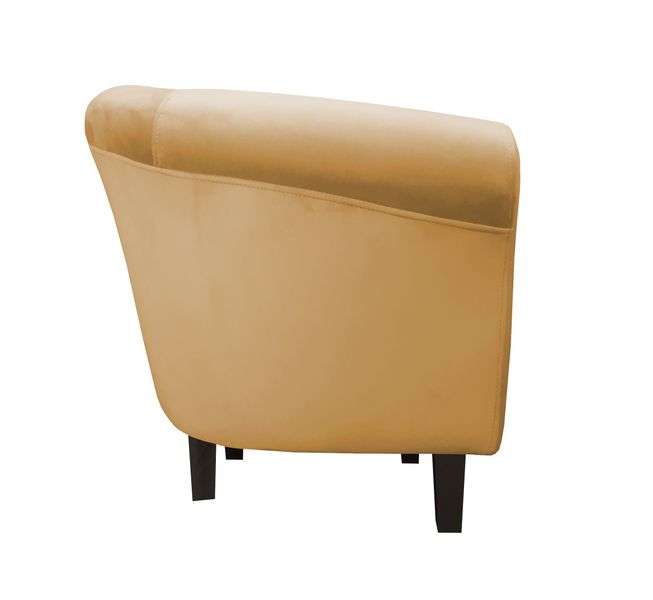 Fotel Milo nogi venge miód MG15 zdjęcie 3