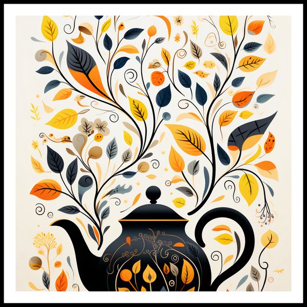 Plakat 70x70cm Jesienna Melodia zdjęcie 3