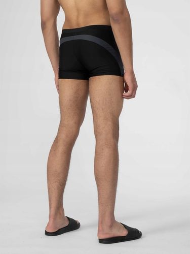 KĄPIELÓWKI 4F MĘSKIE NA BASEN PLAŻĘ SZORTY BOKSERKI SPORTOWE - CZARNY r. L na Arena.pl