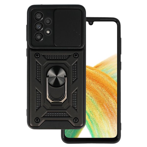 Slide Camera Armor Case do Samsung Galaxy A33 5G Czarny zdjęcie 1