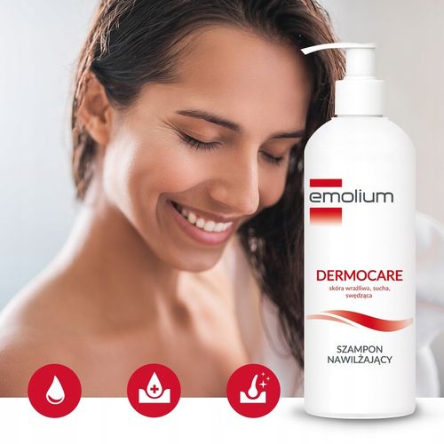 EMOLIUM DERMOCARE Szampon Nawilżający 400 ML na Arena.pl