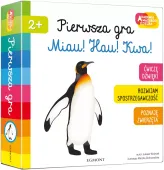 Akademia Mądrego Dziecka Pierwsza gra Miau! Hau! Kwa! - dla dzieci od 2 lat