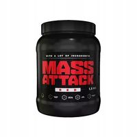 Mass Attack - 1500g - Odżywka do Budowy Masy Mięśniowej - Kreatyna BCAA
