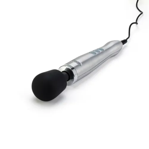 doxy die cast wand massager silver - aluminiowy masażer na Arena.pl