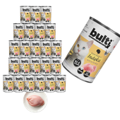 BULTI mokra karma dla kota Indyk puszka 24x400g