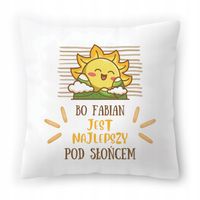 Poduszka Dla Fabiana Na Urodziny Imieniny Prezent Z Nadrukiem Ze Zdjęciem