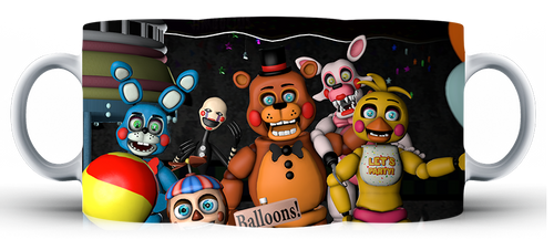 Kubek ceramiczny FNAF Five Nights at Freddy's na Arena.pl
