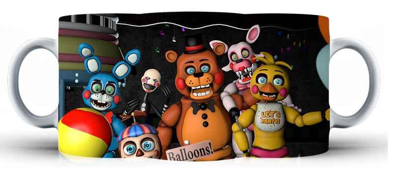 Kubek ceramiczny FNAF Five Nights at Freddy's zdjęcie 2