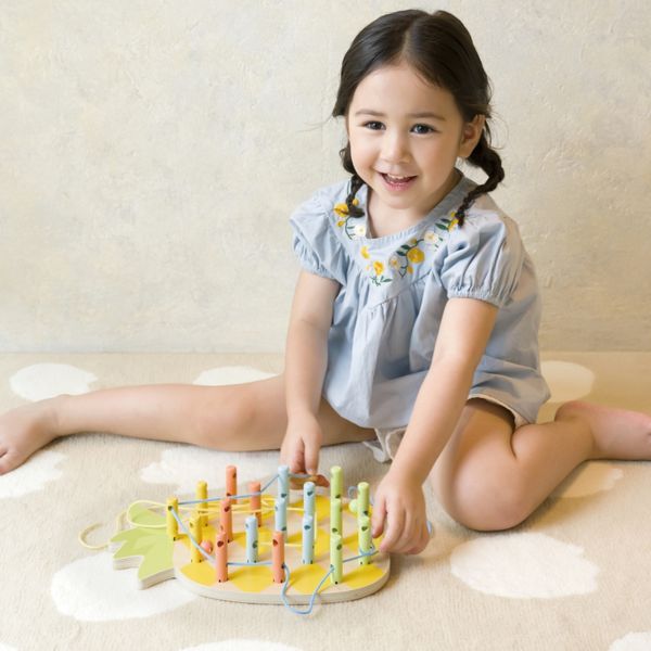 CLASSIC WORLD Wooden Threader Pineapple Pegs 21 pcs. zdjęcie 2