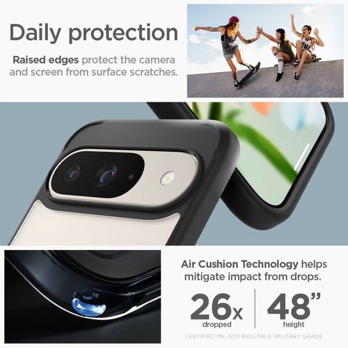 spigen ultra hybrid google pixel 9 / 9 pro matte black na Arena.pl