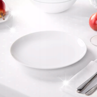 Talerze deserowe porcelana MariaPaula Moderna Biała 6 sztuk zestaw